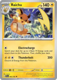 Raichu (PAL 64) Paldea Evolved