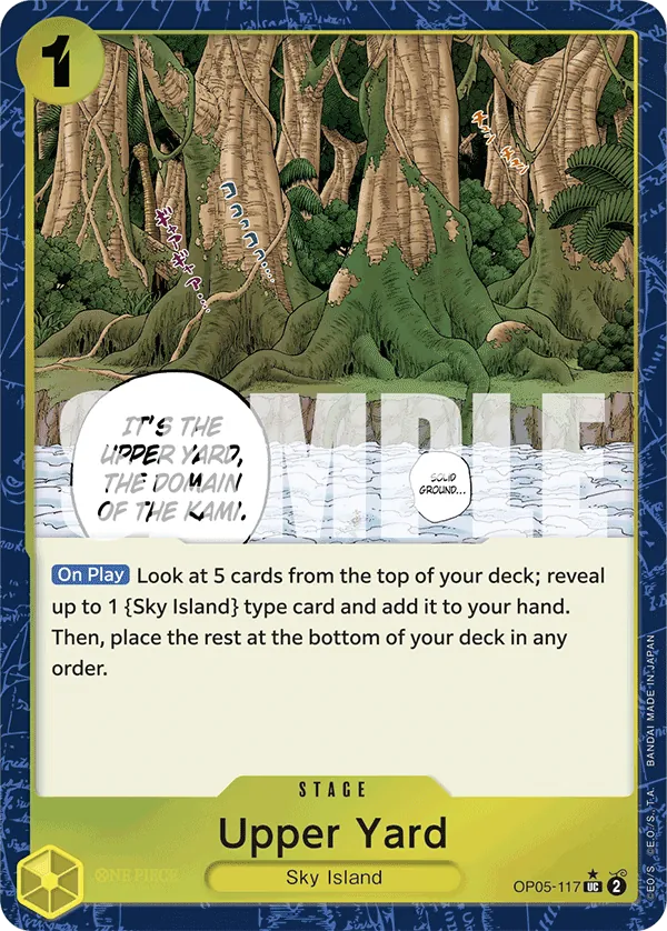 Upper Yard OP05-117 One Piece card