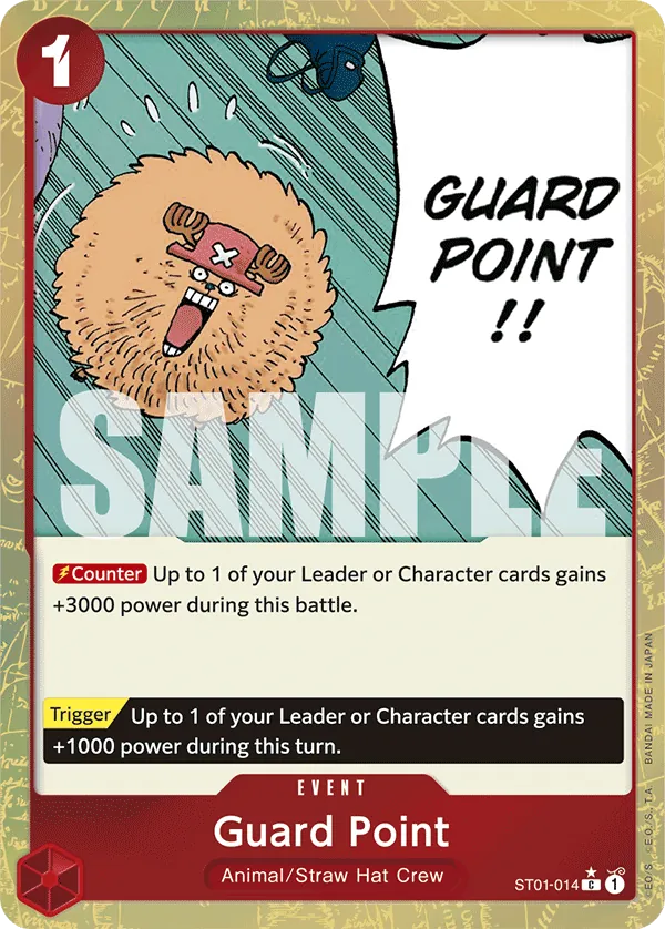 Guard Point ST01-014 One Piece card