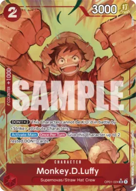 Monkey.D.Luffy (PRB01 OP01-024) One Piece Card The Best