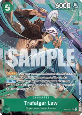 Trafalgar Law (PRB01 OP01-047) One Piece Card The Best