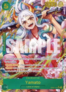 Yamato (PRB01 OP01-121) One Piece Card The Best