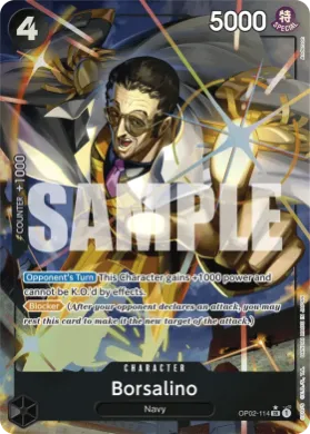 Borsalino (PRB01 OP02-114) One Piece Card The Best