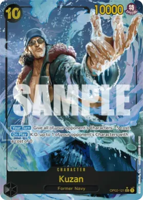 Kuzan (PRB01 OP02-121) One Piece Card The Best
