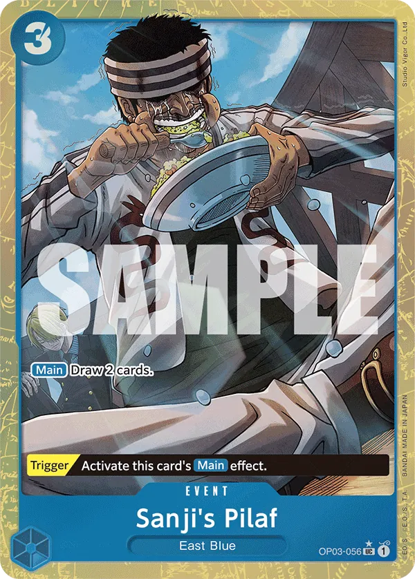Sanji's Pilaf OP03-056 Alt Art One Piece card