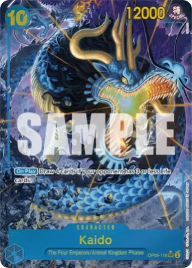 Kaido (PRB01 OP05-118) One Piece Card The Best