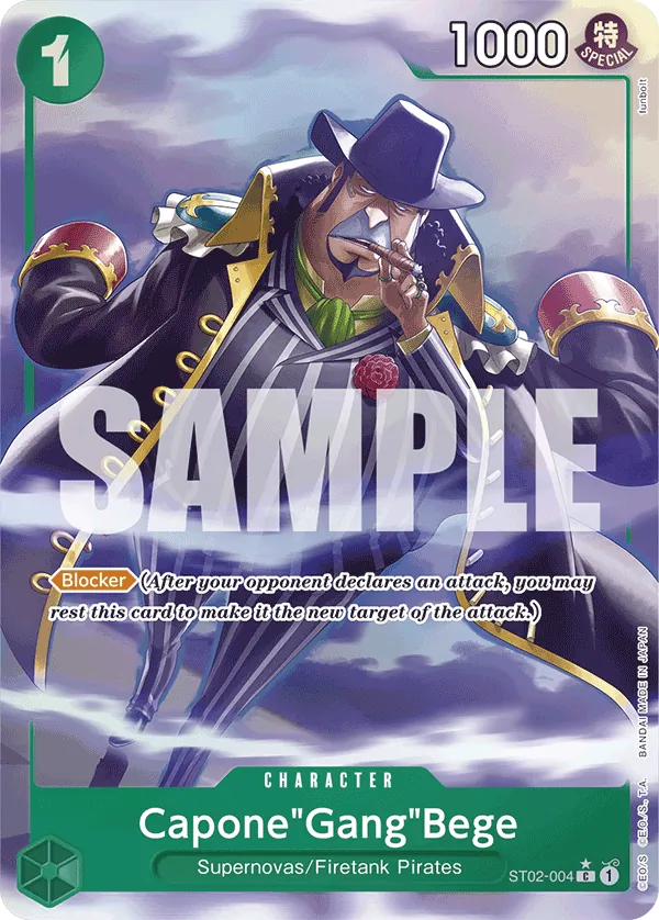 Capone"Gang"Bege ST02-004 Alt Art One Piece card