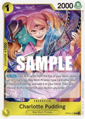 Charlotte Pudding (OP03 OP03-112) Pillars of Strength