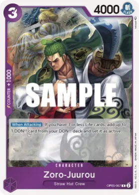 Zoro-Juurou (OP05 OP05-067) Awakening of the New Era