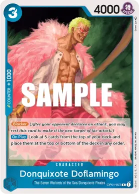 Donquixote Doflamingo (OP01 OP01-073) Romance Dawn