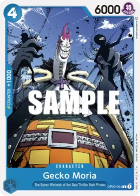 Gecko Moria (OP02 OP02-054) Paramount War
