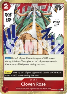 Cloven Rose (OP08 OP08-018) Two Legends