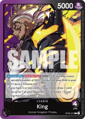 King (OP08 OP08-057) Two Legends