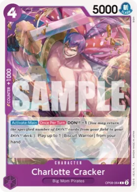 Charlotte Cracker (OP08 OP08-064) Two Legends