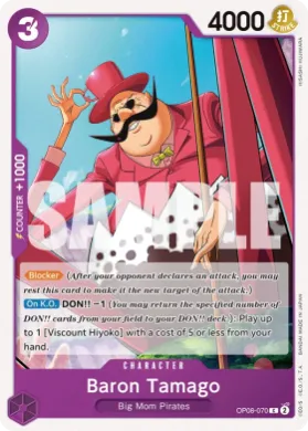 Baron Tamago (OP08 OP08-070) Two Legends