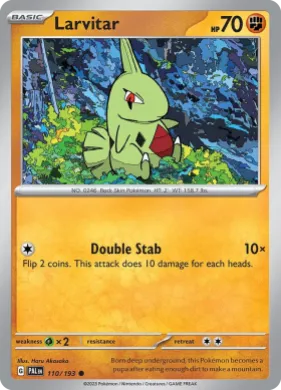 Larvitar (PAL 110) Paldea Evolved