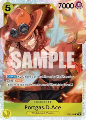 Portgas.D.Ace (ST13 ST13-011) Ultra Deck: The Three Brothers