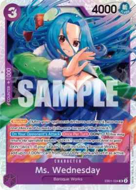Ms. Wednesday (EB01 EB01-034) Memorial Collection