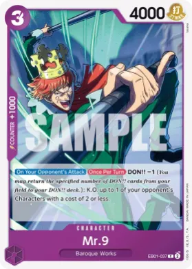 Mr. 9 (EB01 EB01-037) Memorial Collection