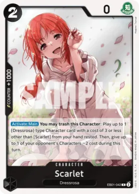 Scarlet (EB01 EB01-042) Memorial Collection