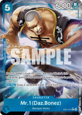 Mr.1(Daz.Bonez) (EB01 EB01-027) Memorial Collection