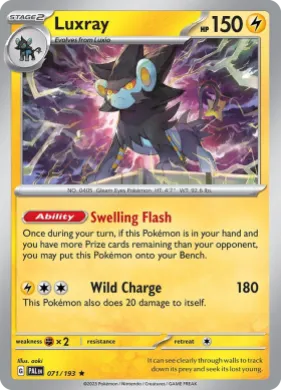 Luxray (PAL 71) Paldea Evolved