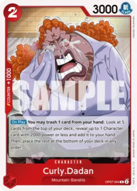 Curly.Dadan (OP07 OP07-004) 500 Years in the Future