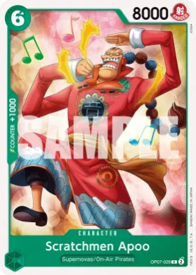Scratchmen Apoo (OP07 OP07-028) 500 Years in the Future