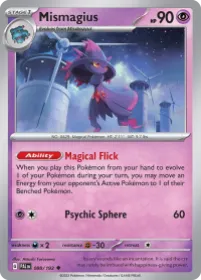 Mismagius (PAL 88) Paldea Evolved