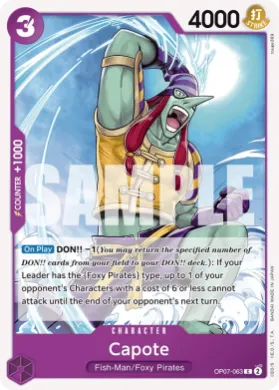 Capote (OP07 OP07-063) 500 Years in the Future