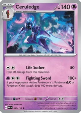 Ceruledge (PAL 98) Paldea Evolved