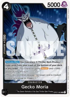 Gecko Moria (OP07 OP07-083) 500 Years in the Future