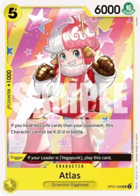 Atlas (OP07 OP07-098) 500 Years in the Future