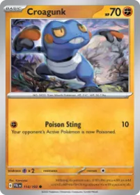 Croagunk (PAL 114) Paldea Evolved