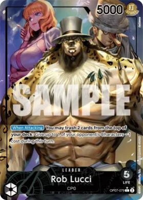 Rob Lucci (OP07 OP07-079) 500 Years in the Future