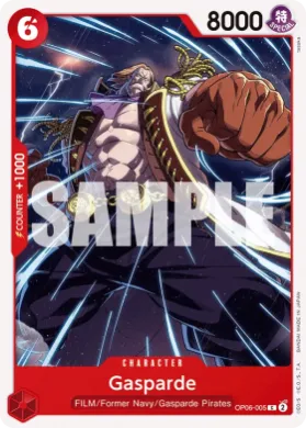 Gasparde (OP06 OP06-005) Wings of the Captain