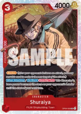 Shuraiya (OP06 OP06-009) Wings of the Captain