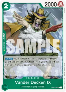 Vander Decken IX (OP06 OP06-033) Wings of the Captain