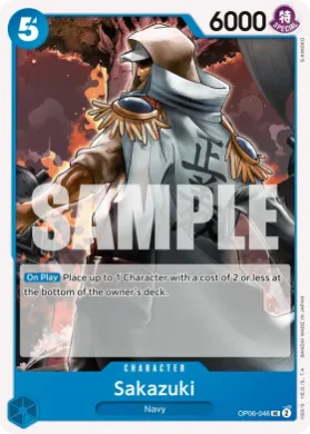 Sakazuki (OP06 OP06-046) Wings of the Captain