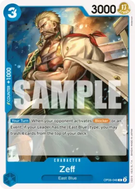 Zeff (OP06 OP06-048) Wings of the Captain