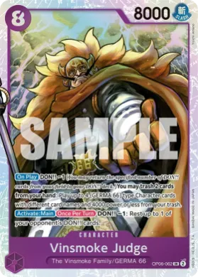 Vinsmoke Judge (OP06 OP06-062) Wings of the Captain
