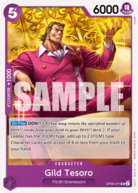 Gild Tesoro (OP06 OP06-071) Wings of the Captain