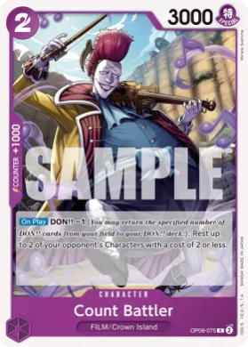 Count Battler (OP06 OP06-075) Wings of the Captain