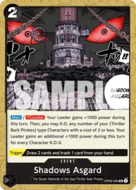 Shadows Asgard (OP06 OP06-095) Wings of the Captain