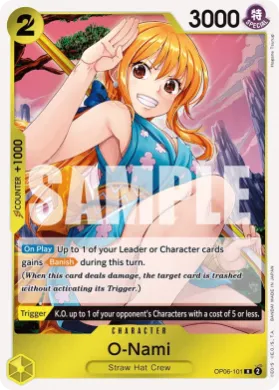 O-Nami (OP06 OP06-101) Wings of the Captain
