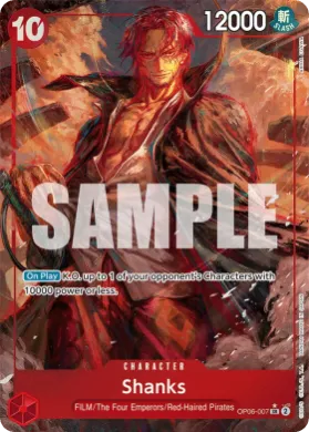 Shanks (OP06 OP06-007) Wings of the Captain