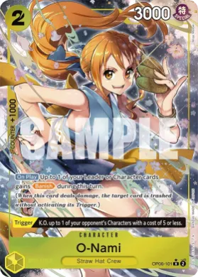 O-Nami (OP06 OP06-101) Wings of the Captain