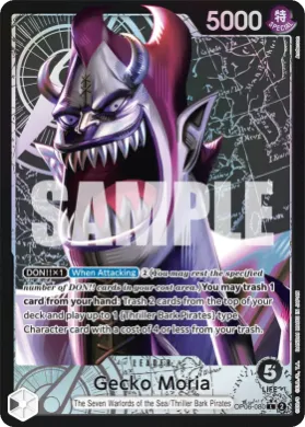Gecko Moria (OP06 OP06-080) Wings of the Captain