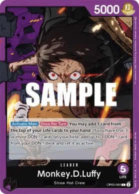 Monkey.D.Luffy (OP05 OP05-060) Awakening of the New Era