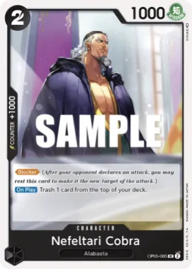 Nefeltari Cobra (OP05 OP05-085) Awakening of the New Era